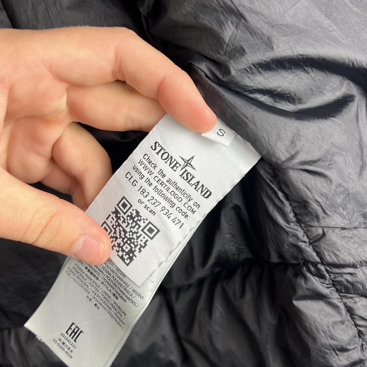 Stone Island Crinkle Reps Puffer Jacket (S)