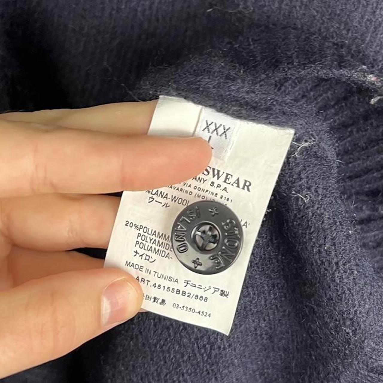 Stone Island Lana Wool Knit Hoodie (3XL)