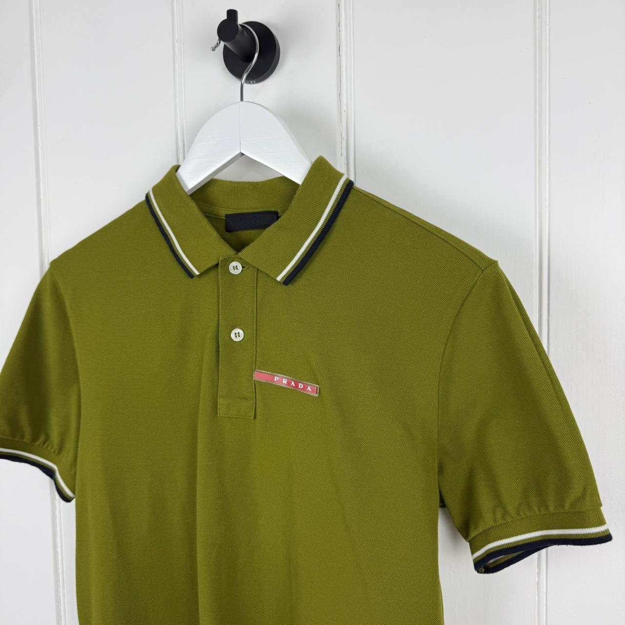 Prada Sport Logo Polo Shirt (M)