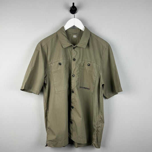 CP Company Embroidered Logo Shirt SS (M)
