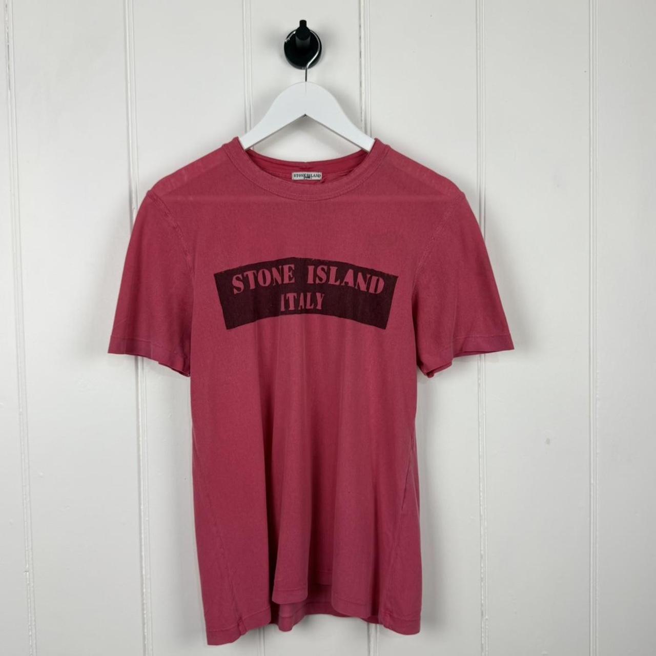 2000’s Stone Island Italy Logo T Shirt (M)