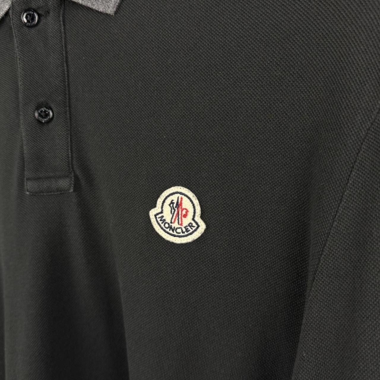 Moncler Longlseeve Polo Shirt (L)