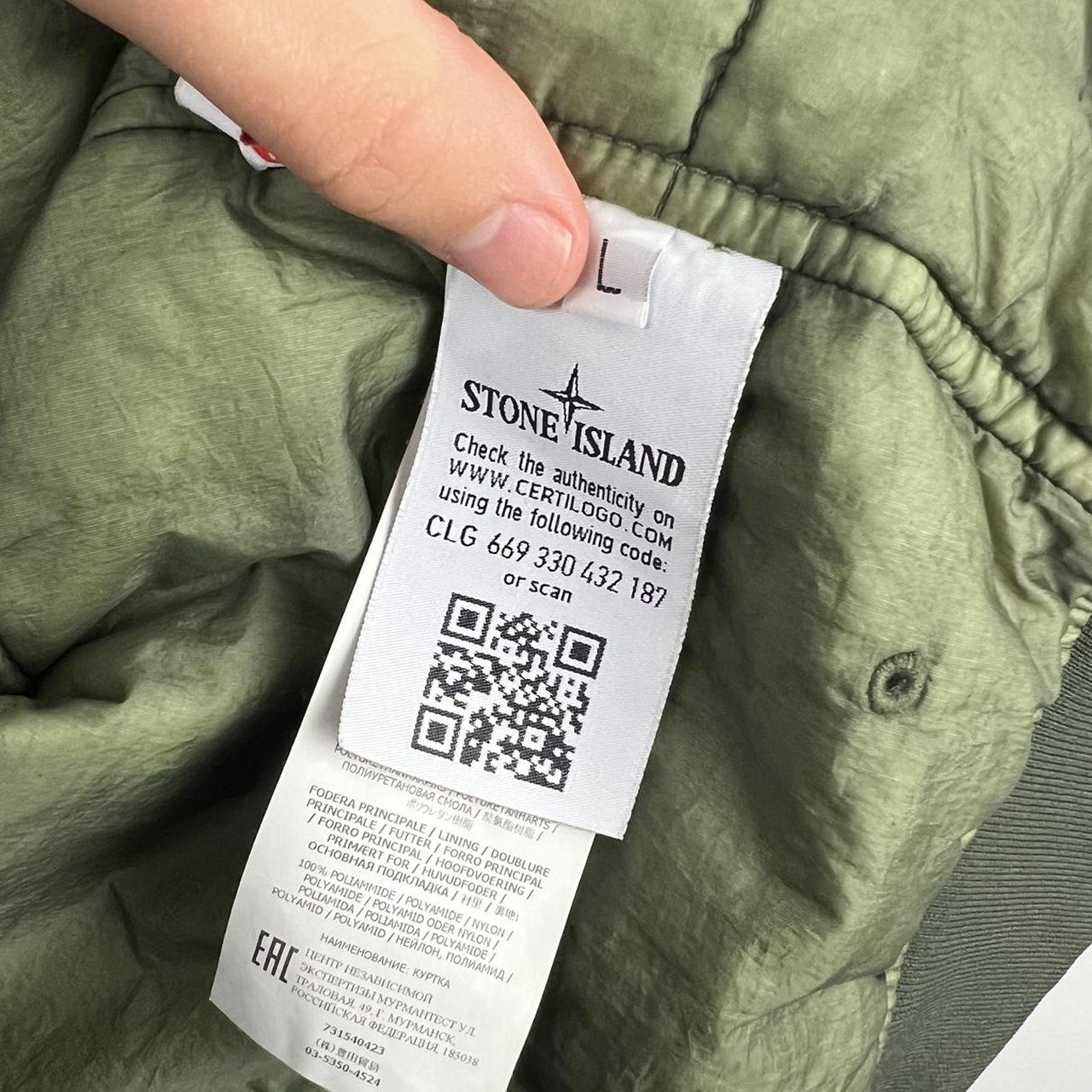 Stone Island Crinkle Reps Puffer Jacket (L)