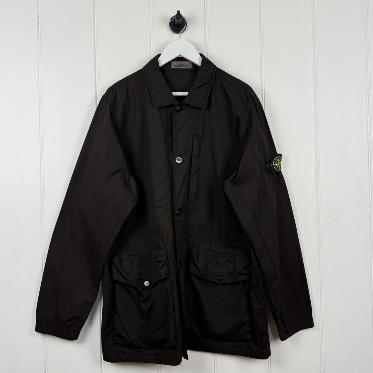 Stone Island Tela Smergiliata Parka Jacket (XXL)