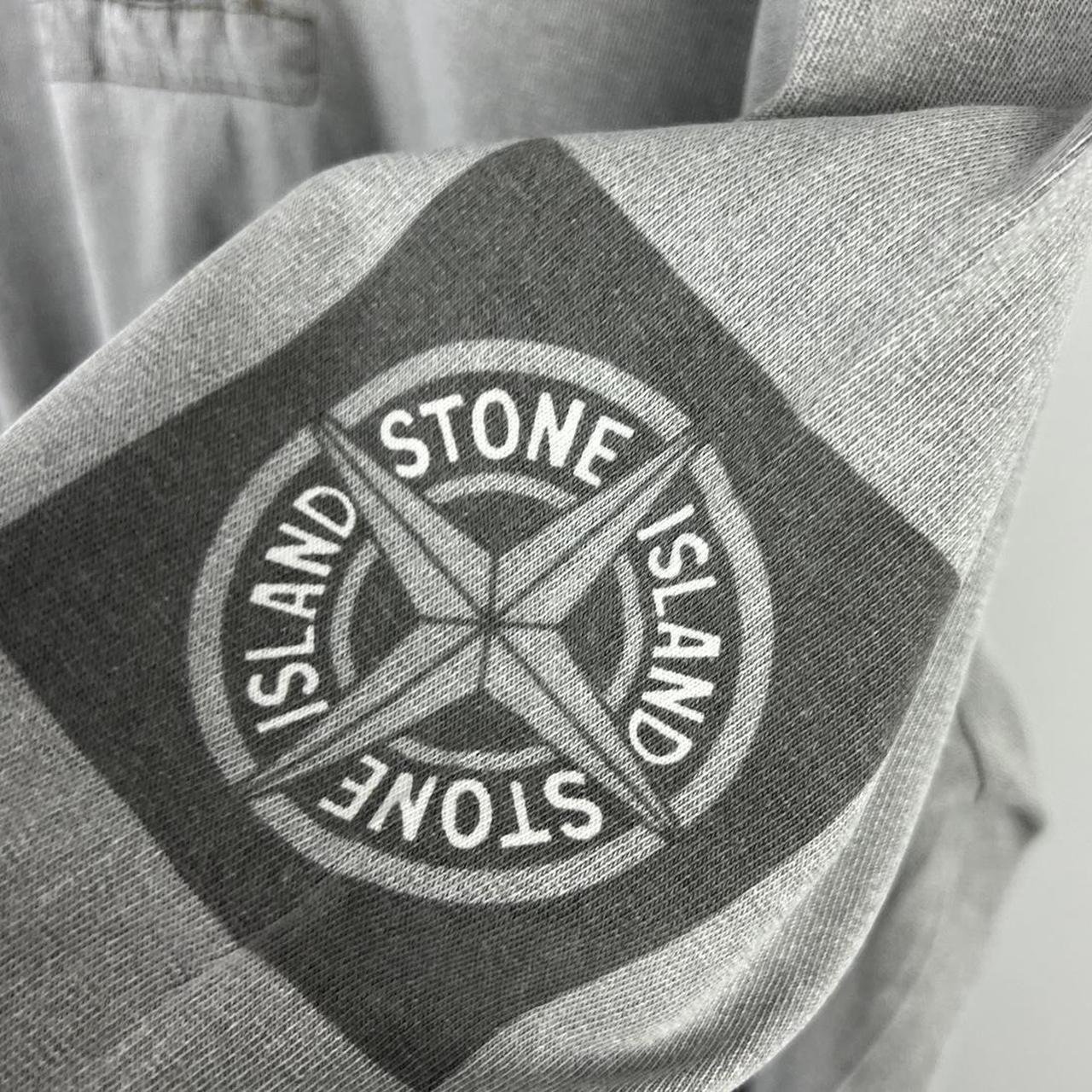 00’s Stone Island Logo Q Zip Jumper (XL)