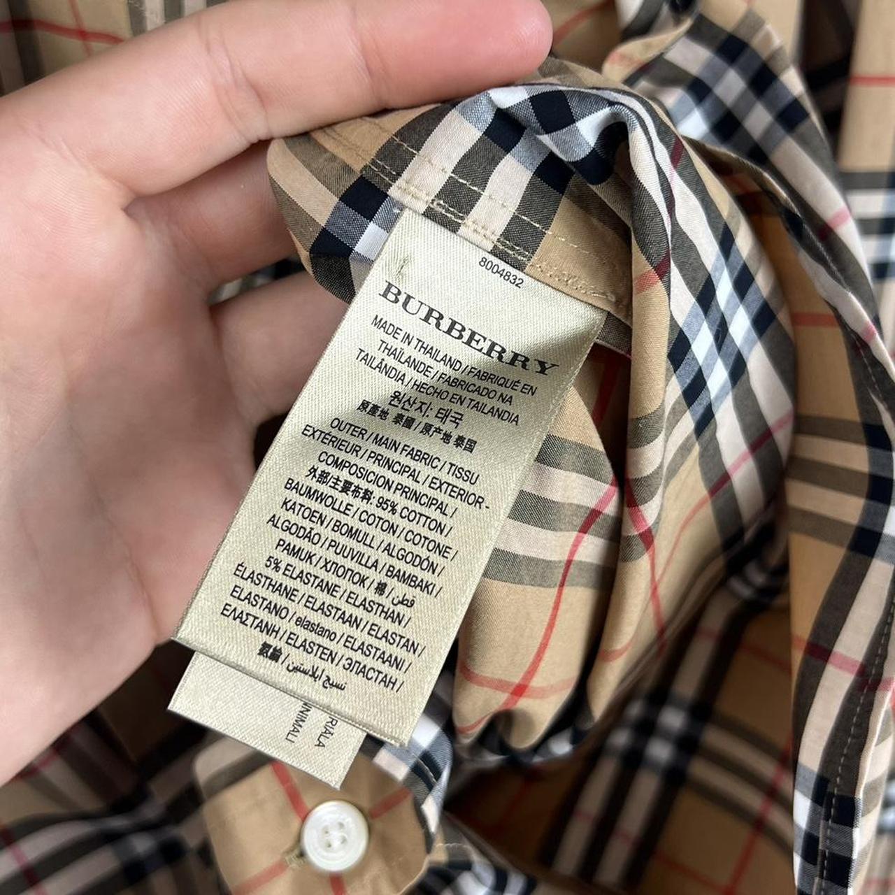 Burberry Nova Check Logo Shirt LS (M)