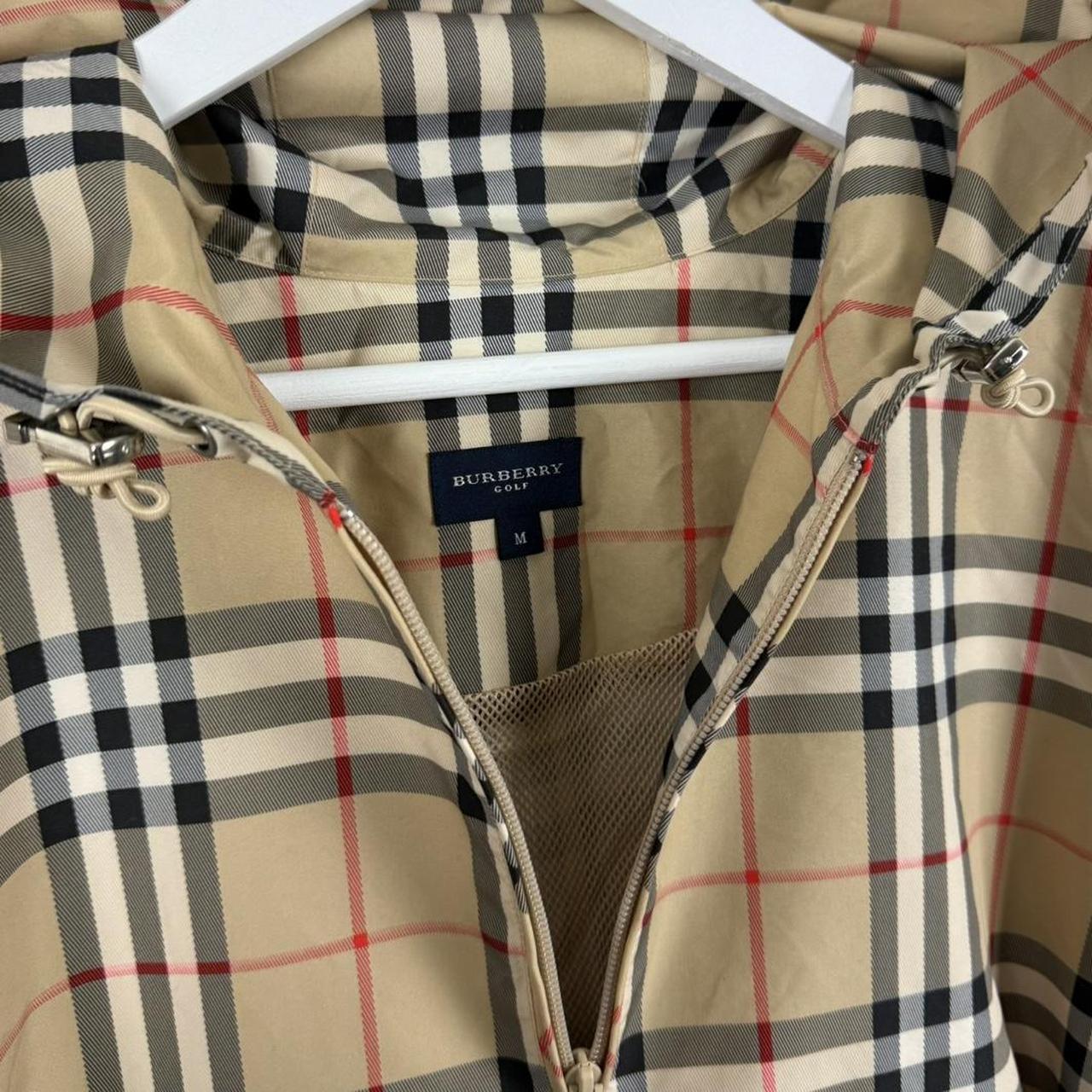 00s Burberry Nova Check Poncho / Anorak (XL)