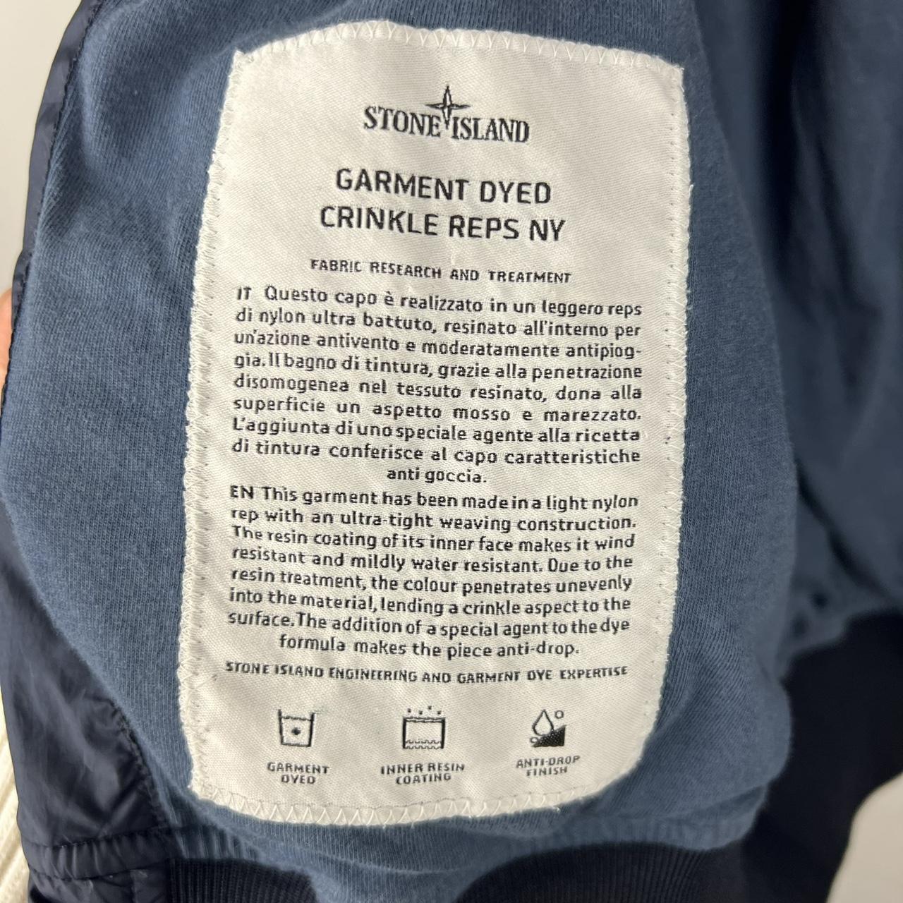 Stone Island Crinkle Reps Bomber Jacket (L)