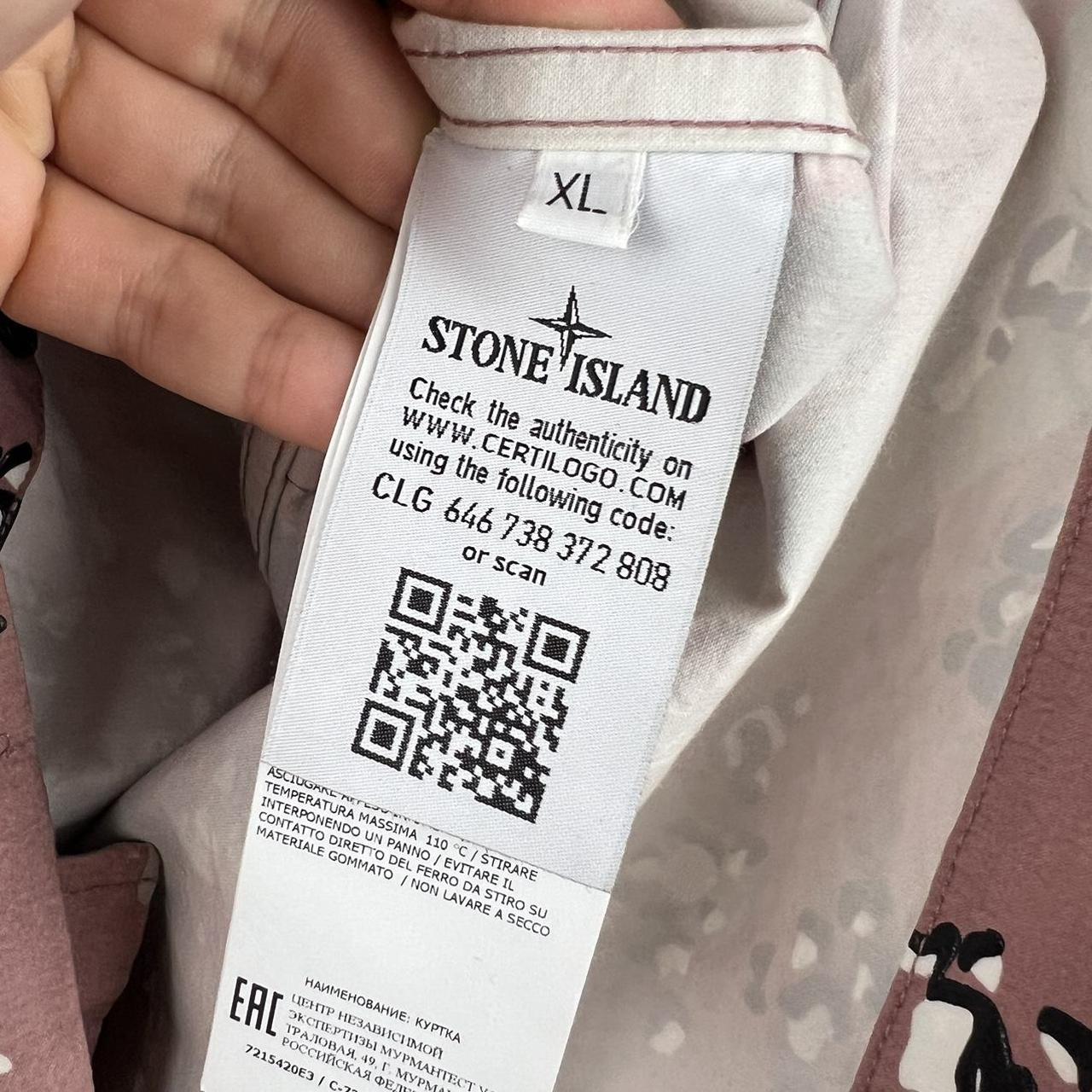 Stone Island 3C+PU Mid Length Parka Jacket (XL)