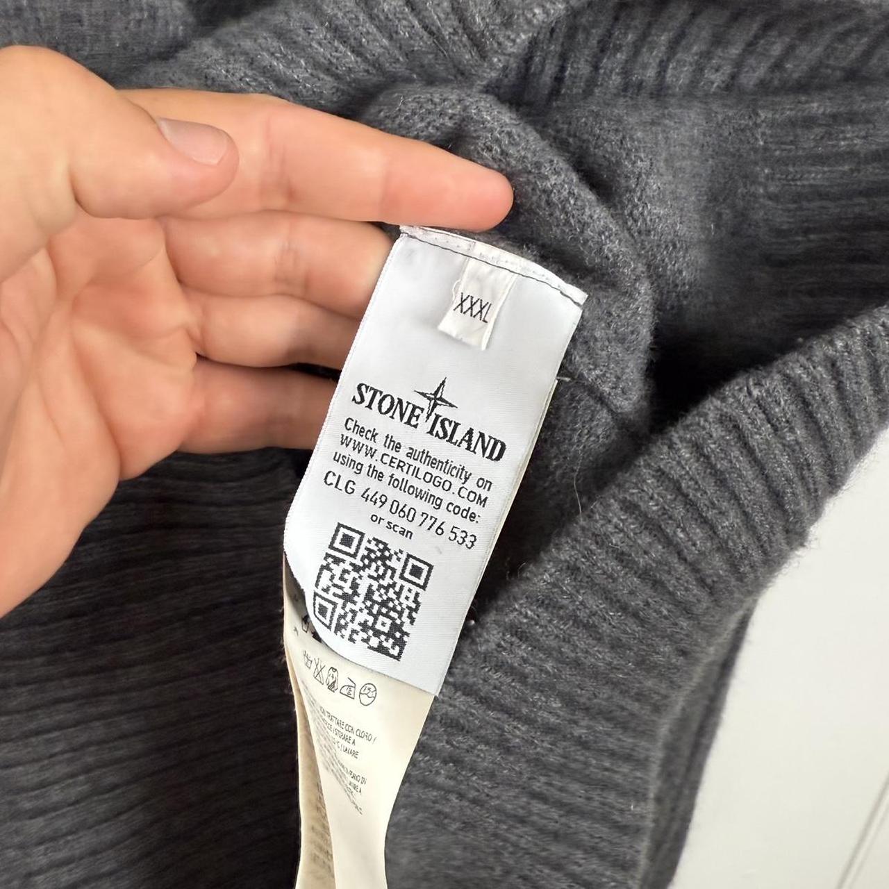 Stone Island Charcoal Knit Jumper (XL)