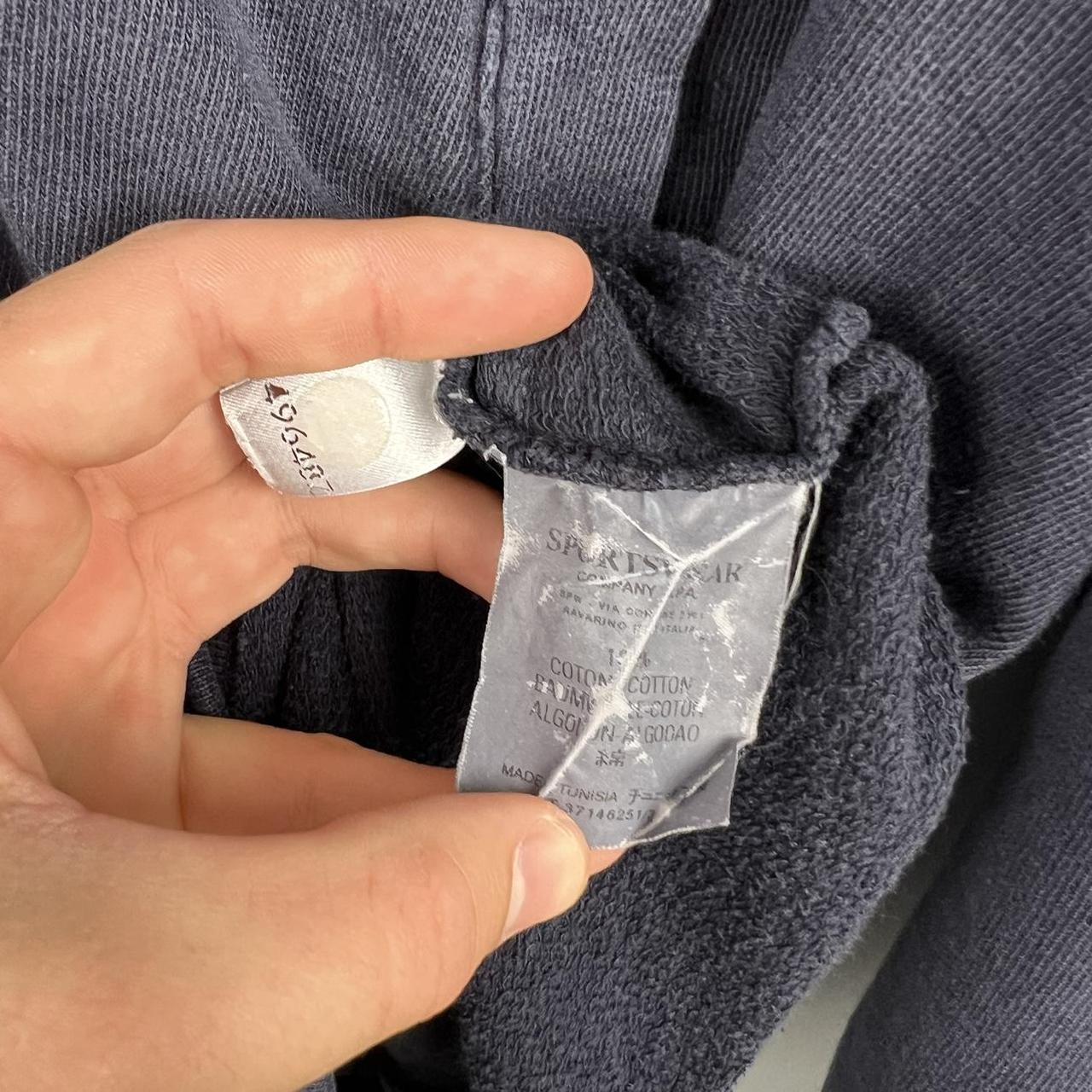 Stone Island Zip Up Collared Jumper (XXL)