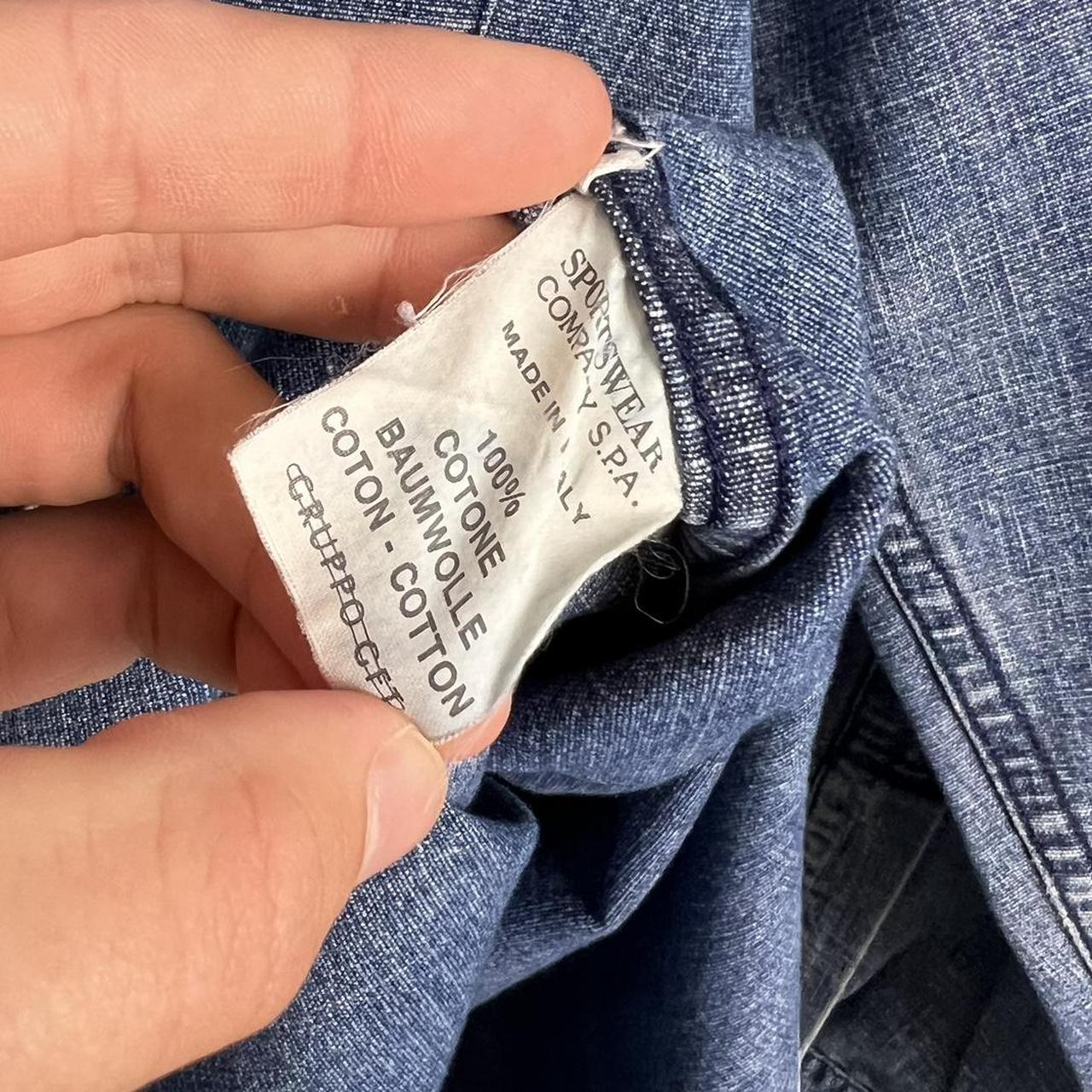 Stone Island 1992 Denim Over Shirt (L/XL)