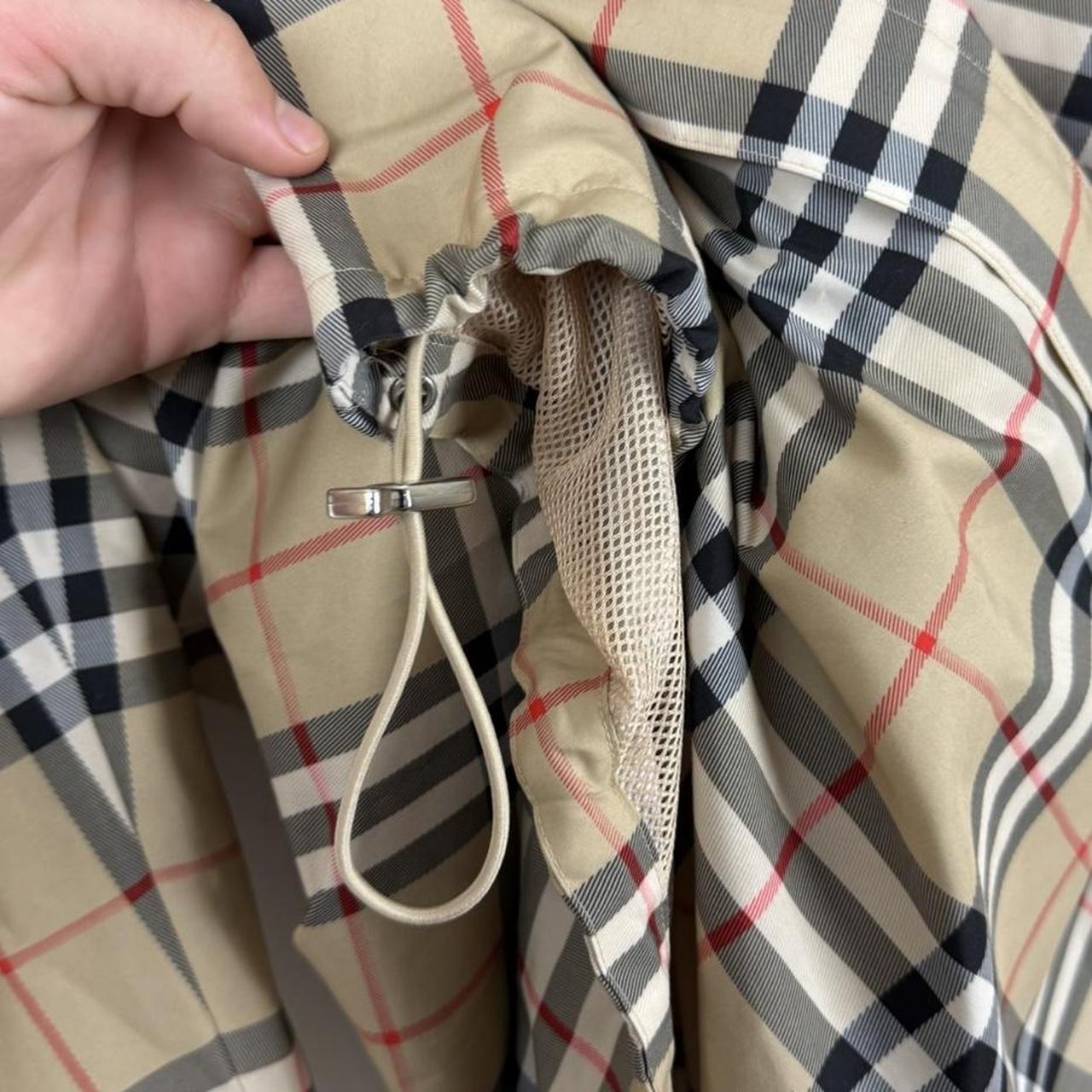 00s Burberry Nova Check Poncho / Anorak (XL)