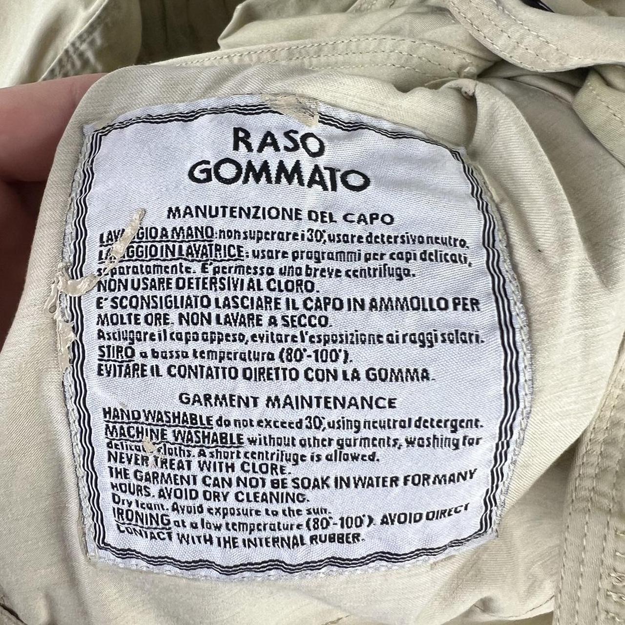 Stone Island 2003 Raso Gommato Parka Jacket (XL)