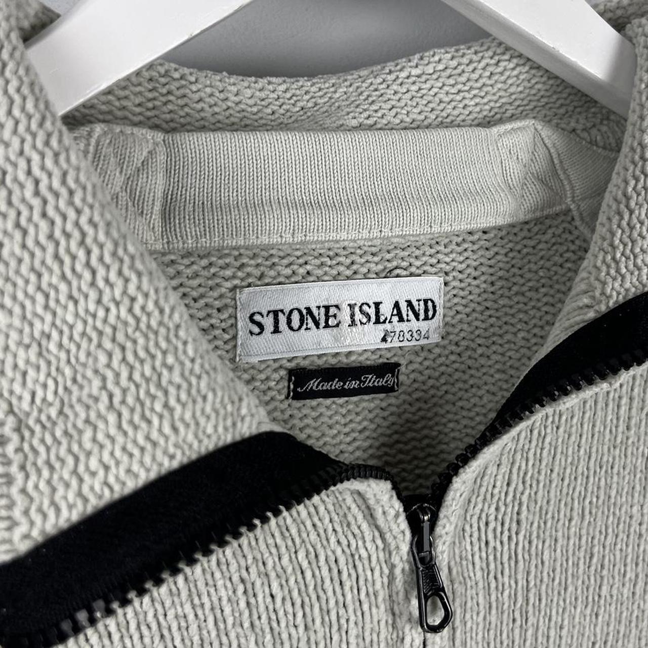 Stone Island Chenile Quarter Zip (XL)