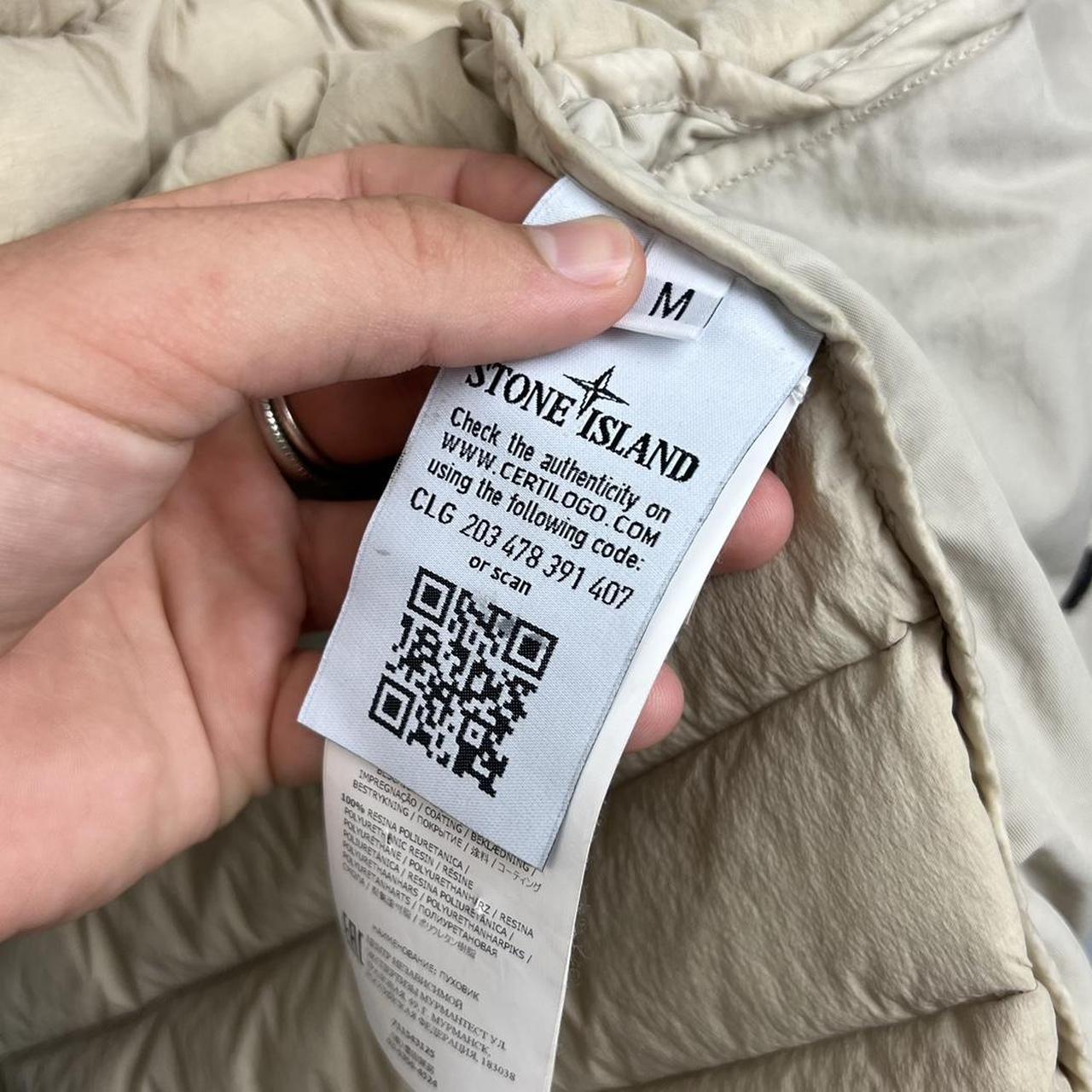 Stone Island Loom Woven Puffer Jacket (M)
