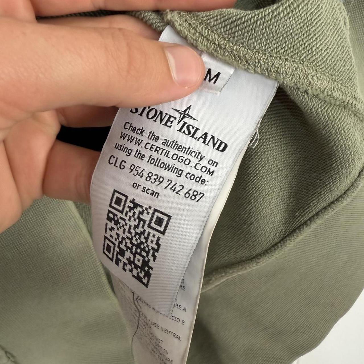 Stone Island Zip Up Hoodie (M)