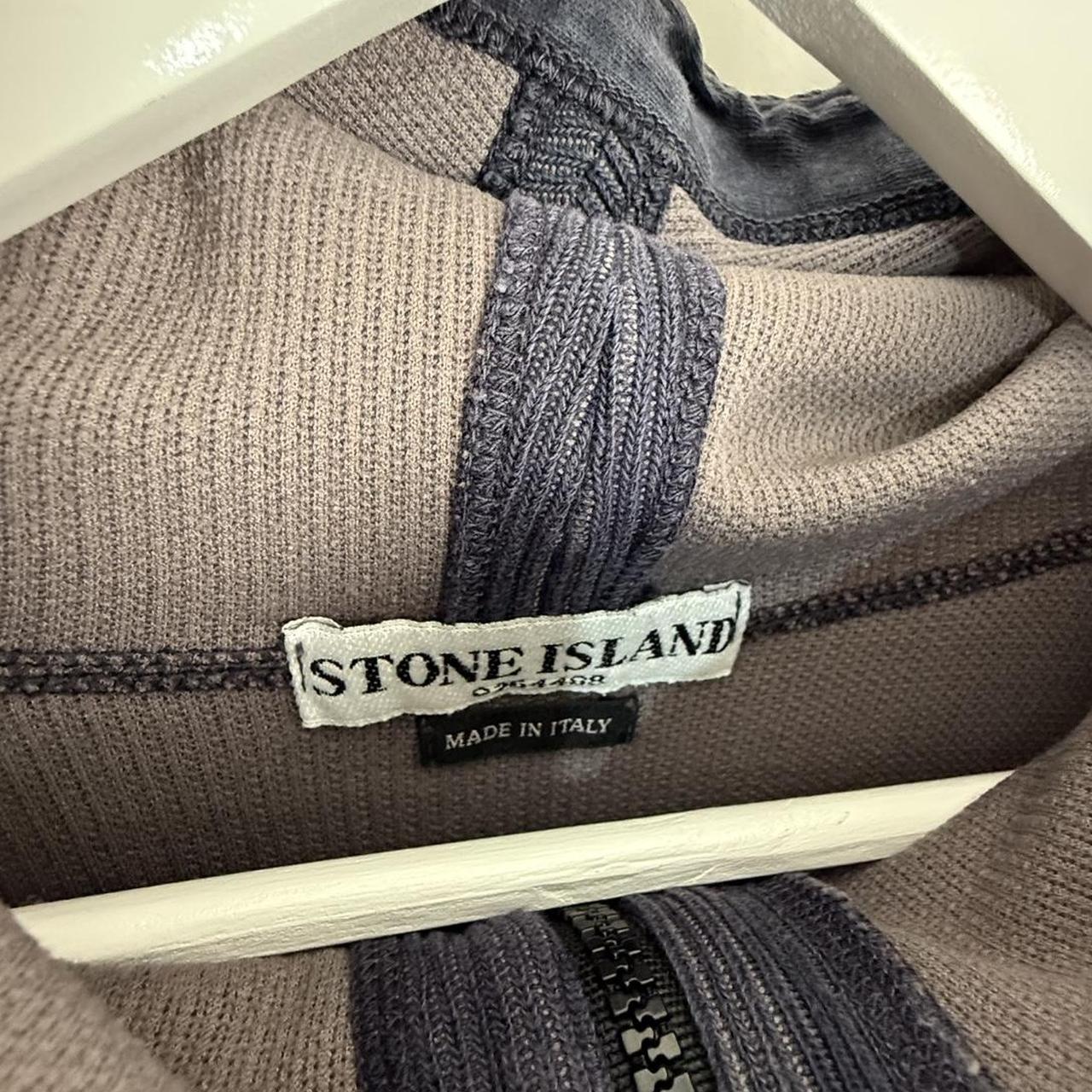 00s Stone Island Ribbed Hoodie (L)