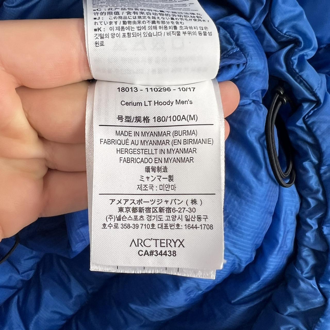 Arcteryx Cerium LT Puffer Jacket (M)