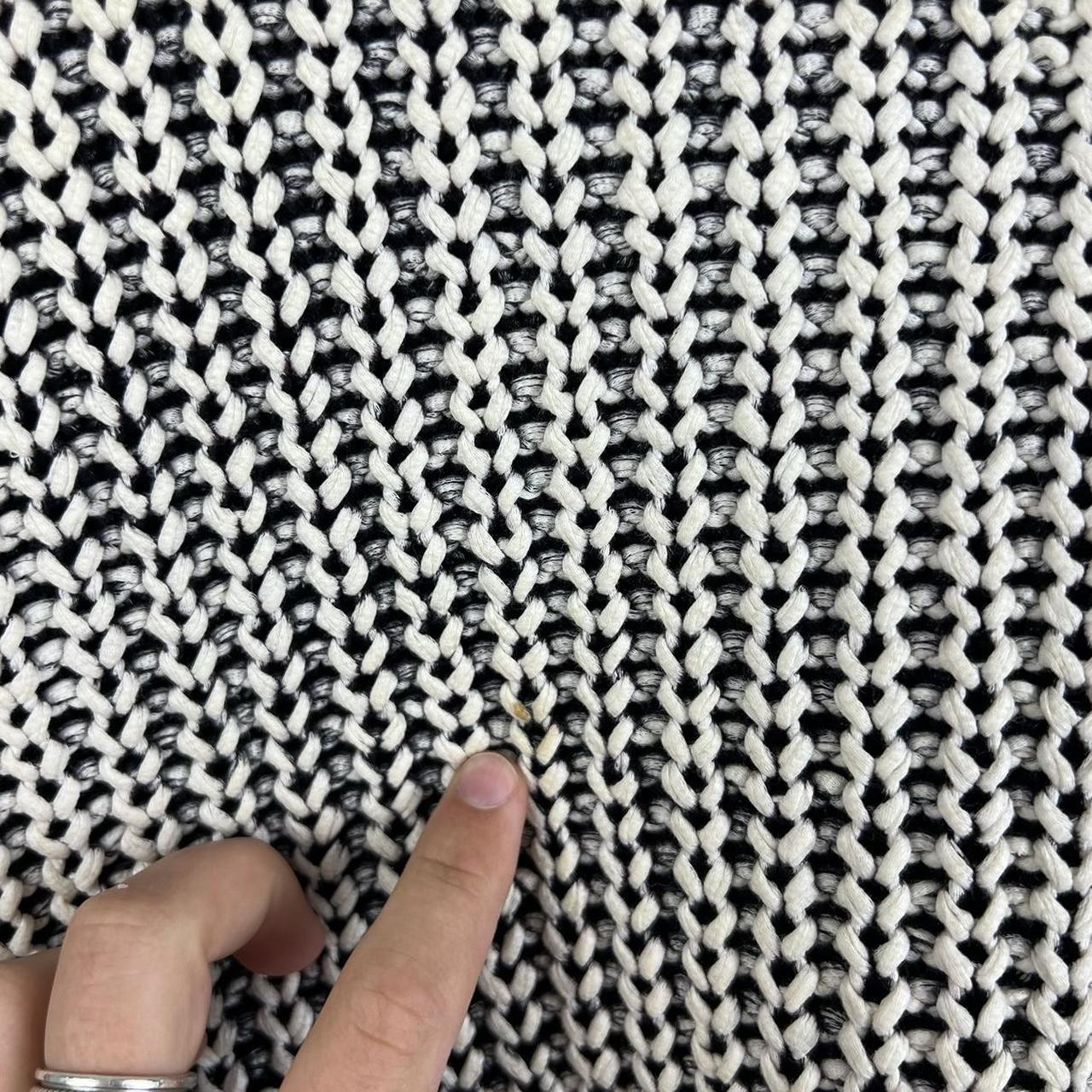 Stone Island Hand Corrosion Cable Knit Jumper (XL)
