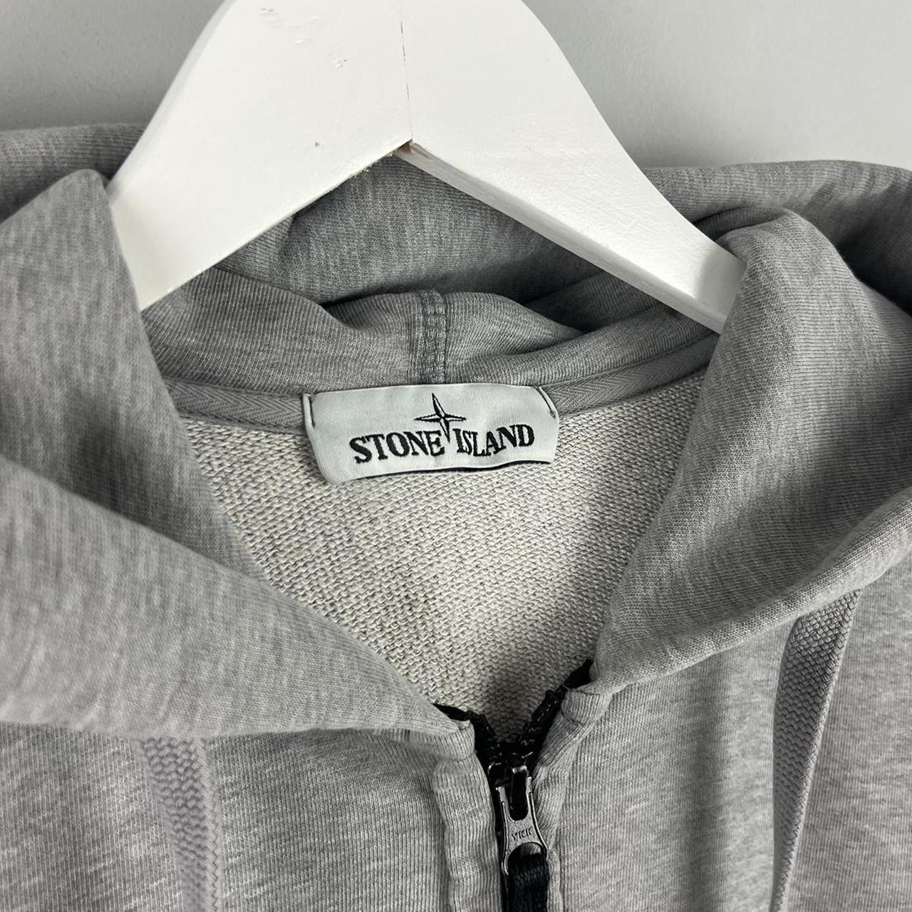 Stone Island Zip Up Hoodie (M)