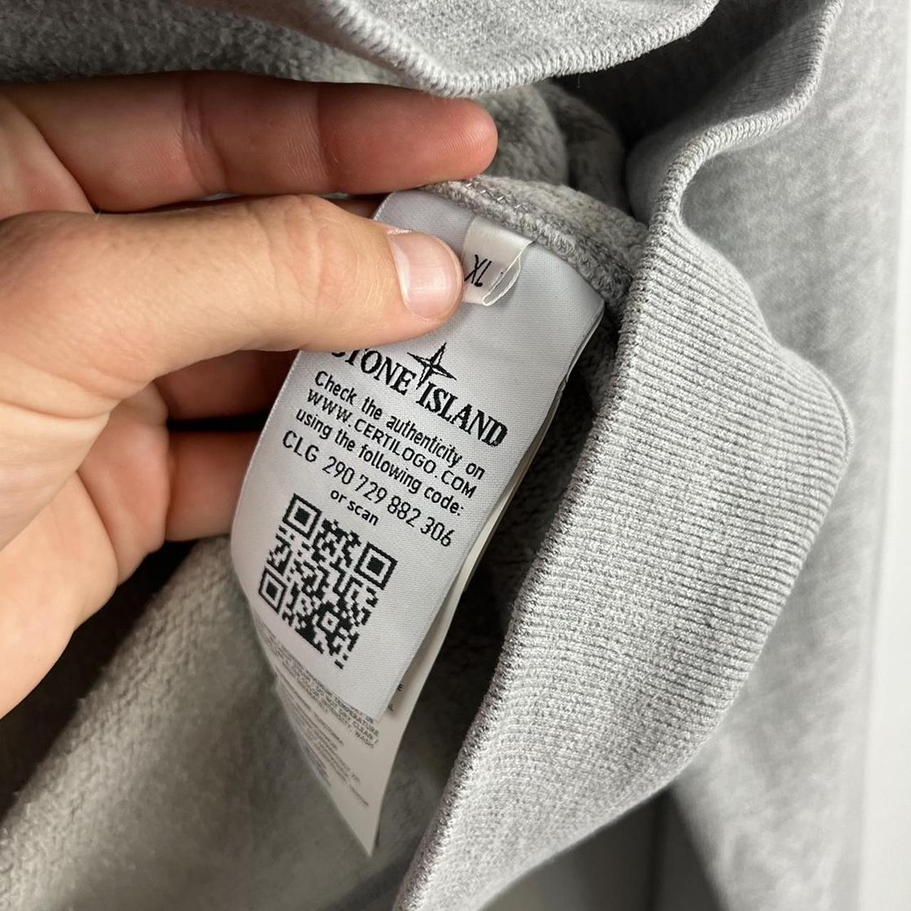 Stone Island Zip Up Hoodie (XL)