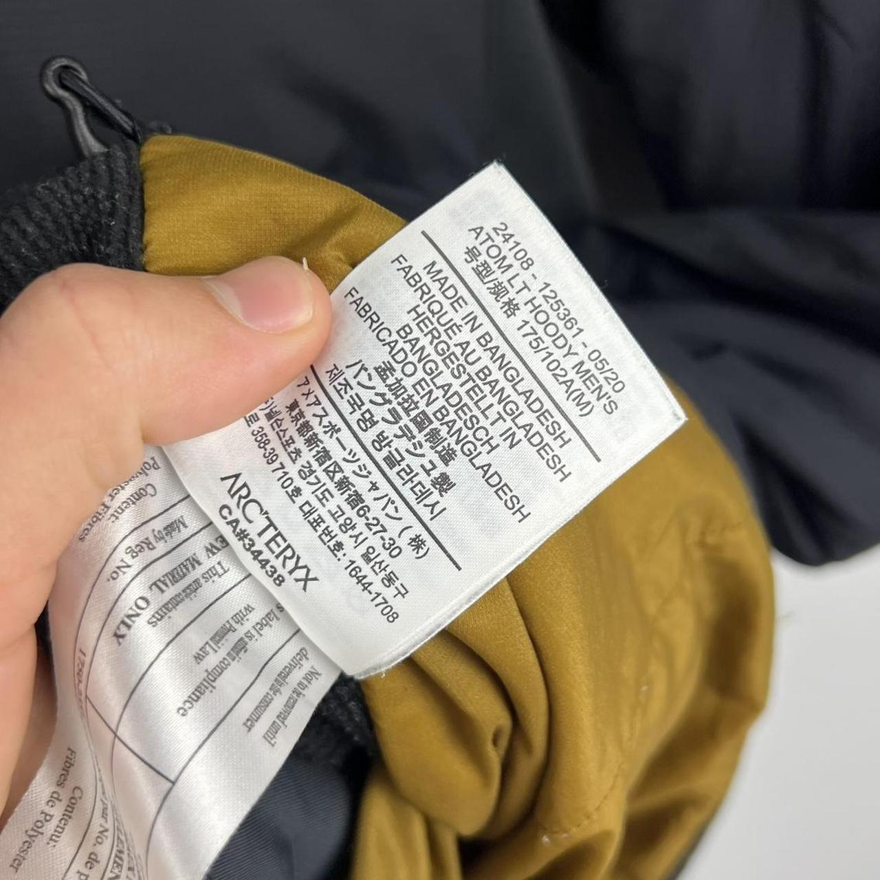 Arcteryx 24k Gold Atom LT Jacket (M)