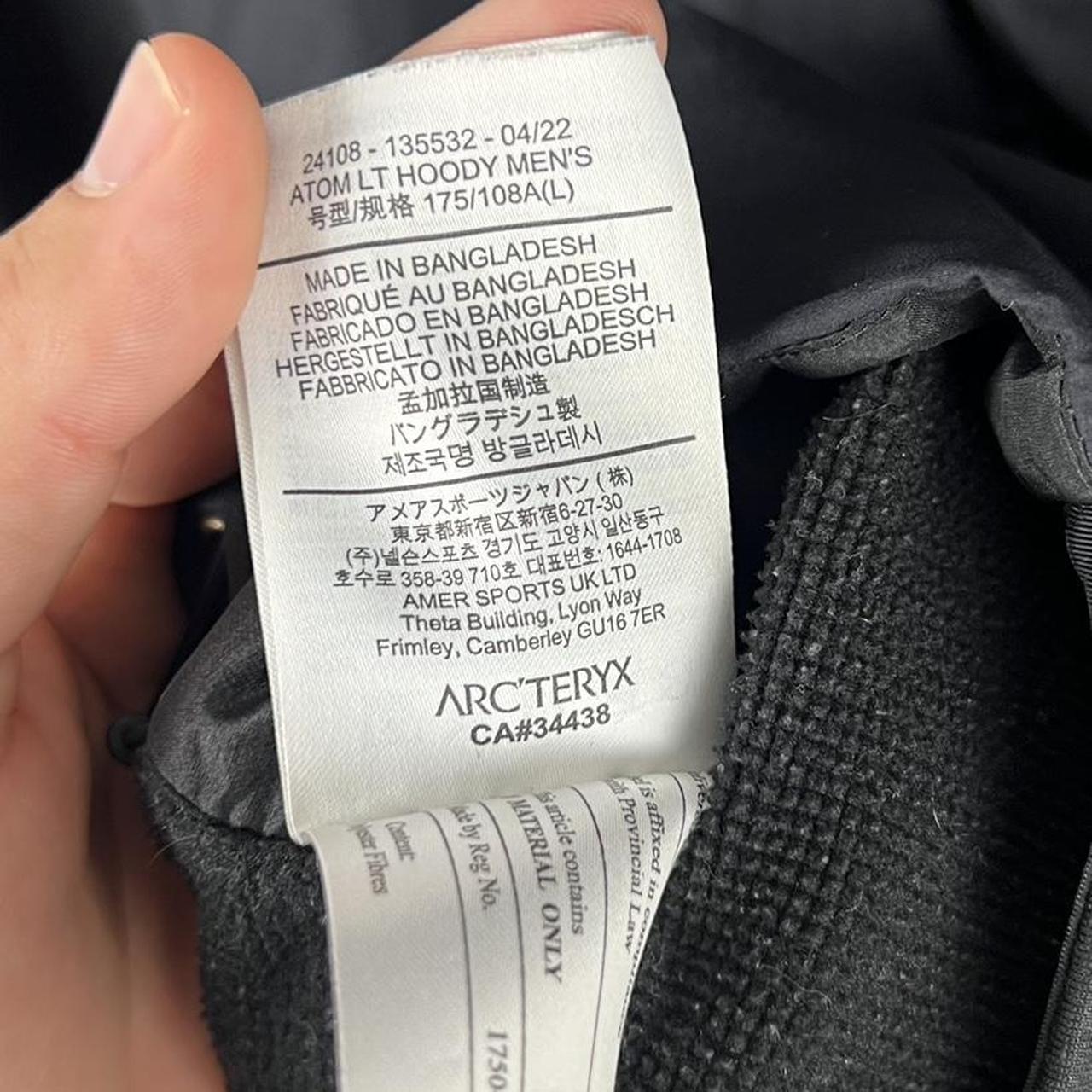 Arcteryx Atom LT Jacket (L)