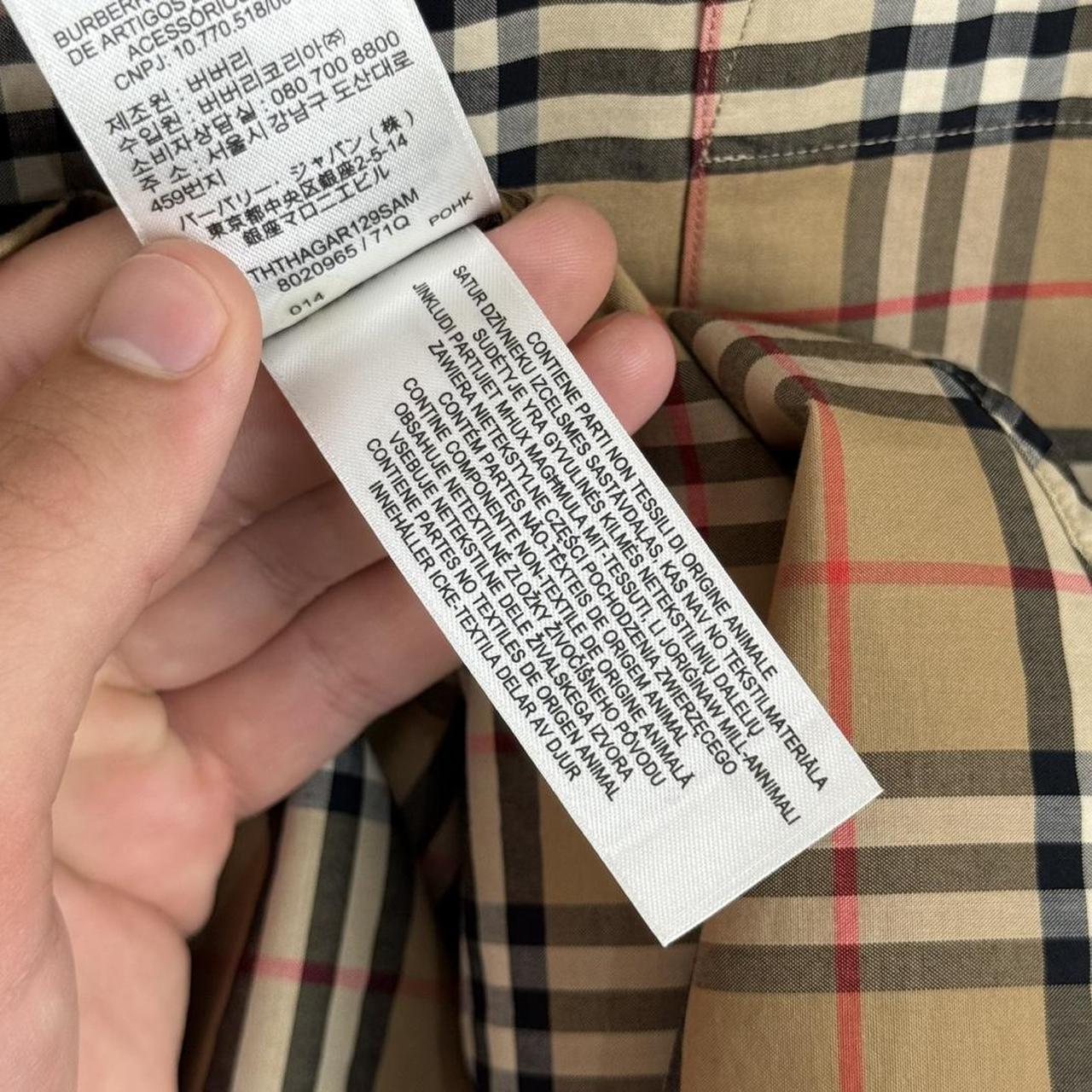Burberry Nova Check SS Shirt (M)