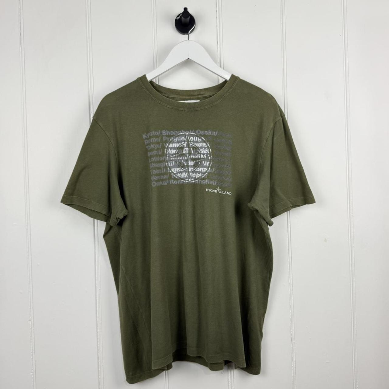 2000’s Stone Island Logo Shirt (L)