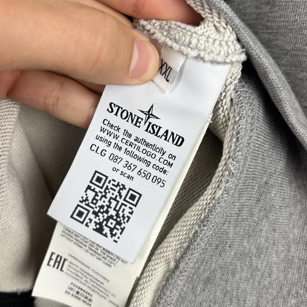 Stone Island Zip Hoodie (XXL)