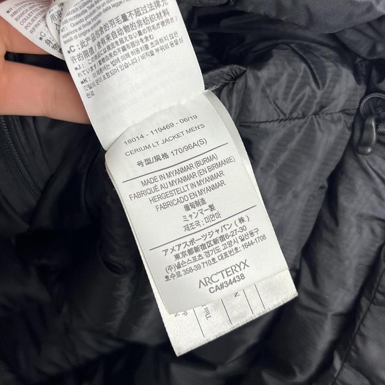 Arcteryx Cerium LT Puffer Jacket (M)
