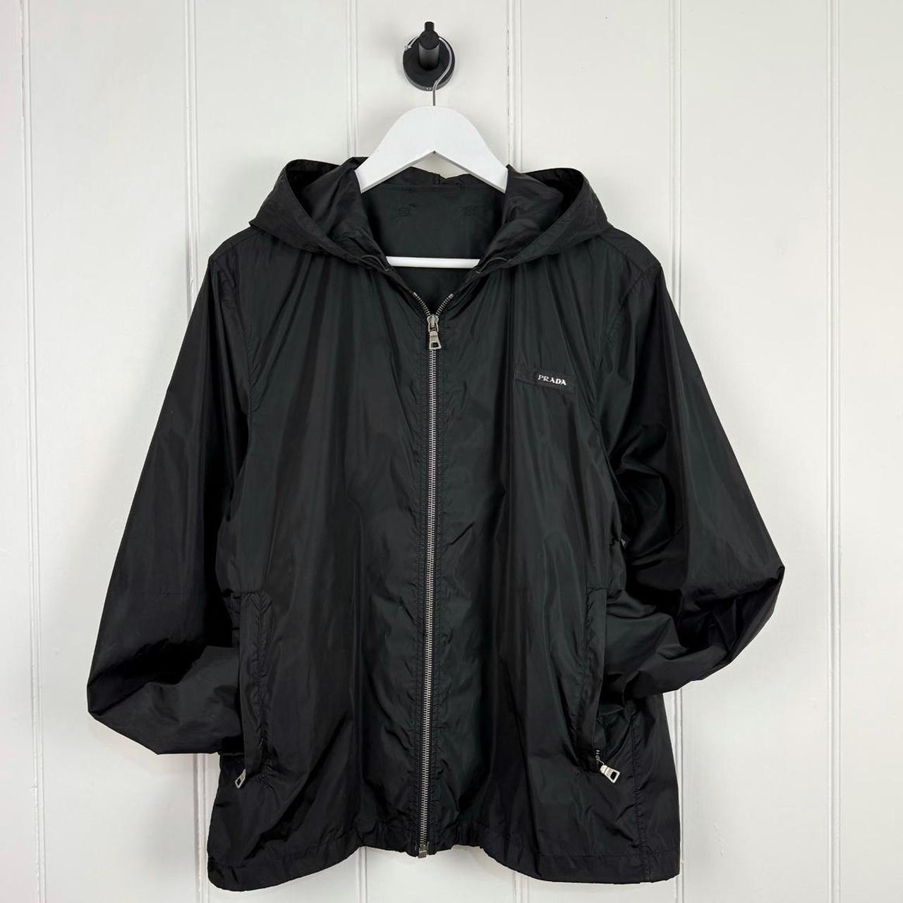 Prada Logo Windbreaker Jacket (L)