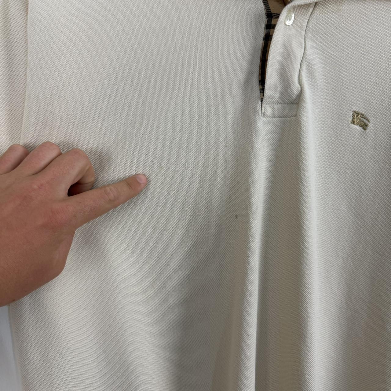 00s Burberry Polo Shirt (M)