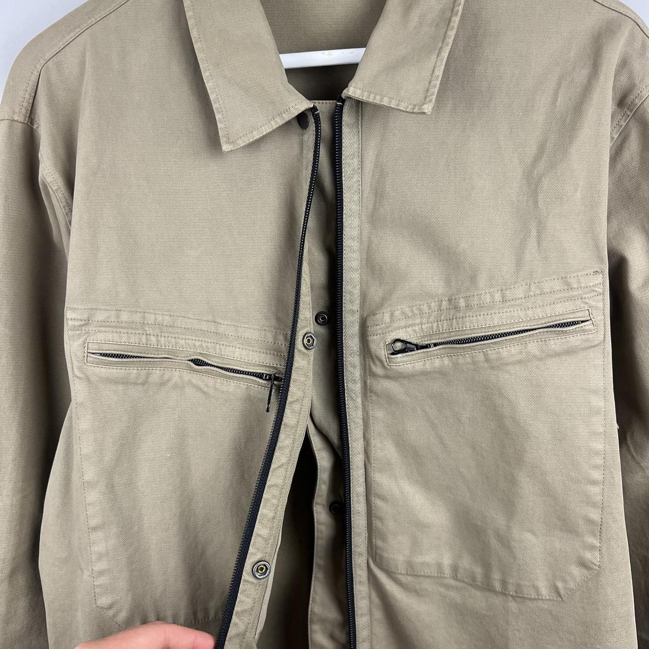 00s Stone Island Zip Overshirt (XL)