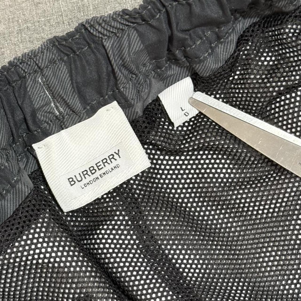 Burberry Tartan Logo Swim Shorts (L)