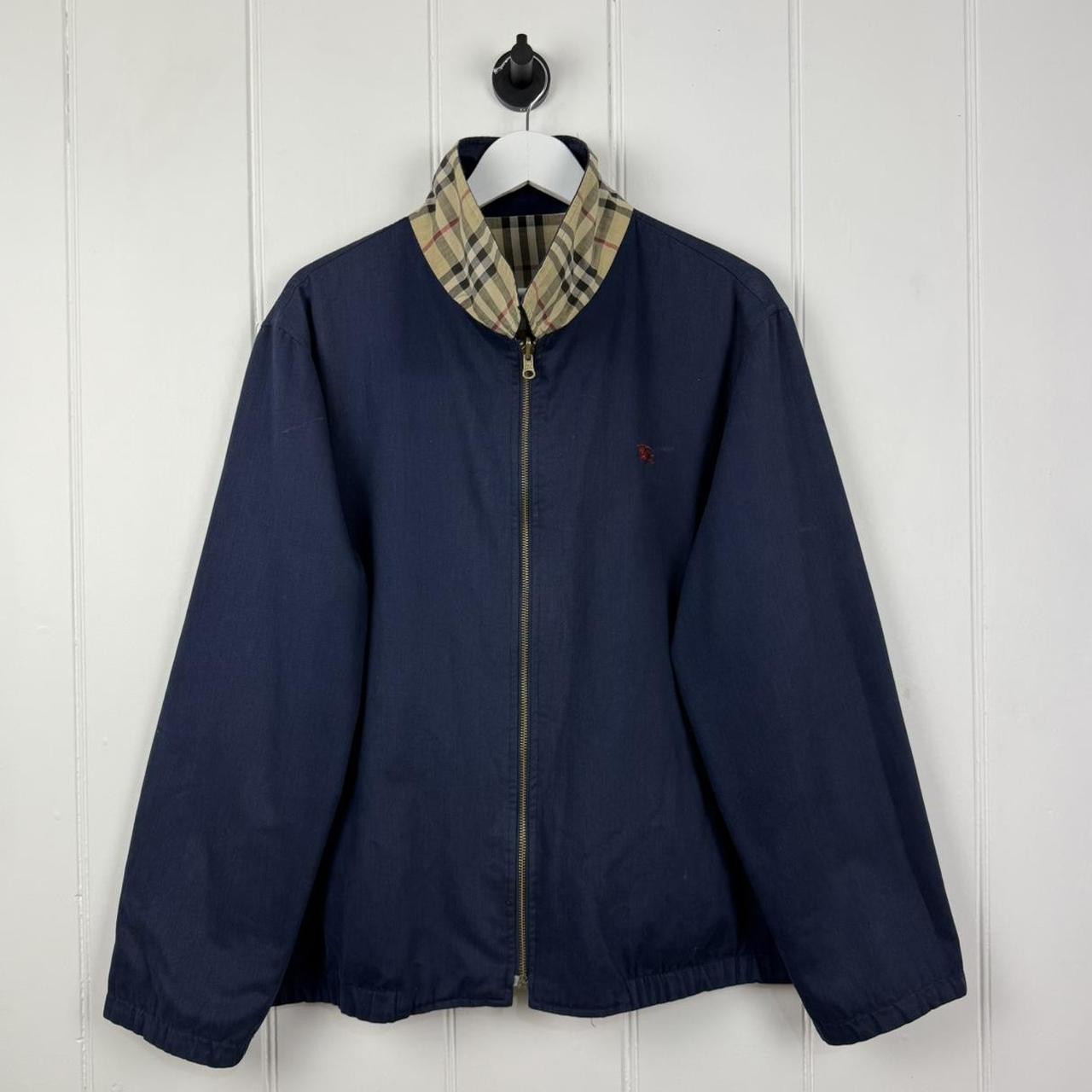 Vintage Burberry Nova Check Reversible Jacket (L)