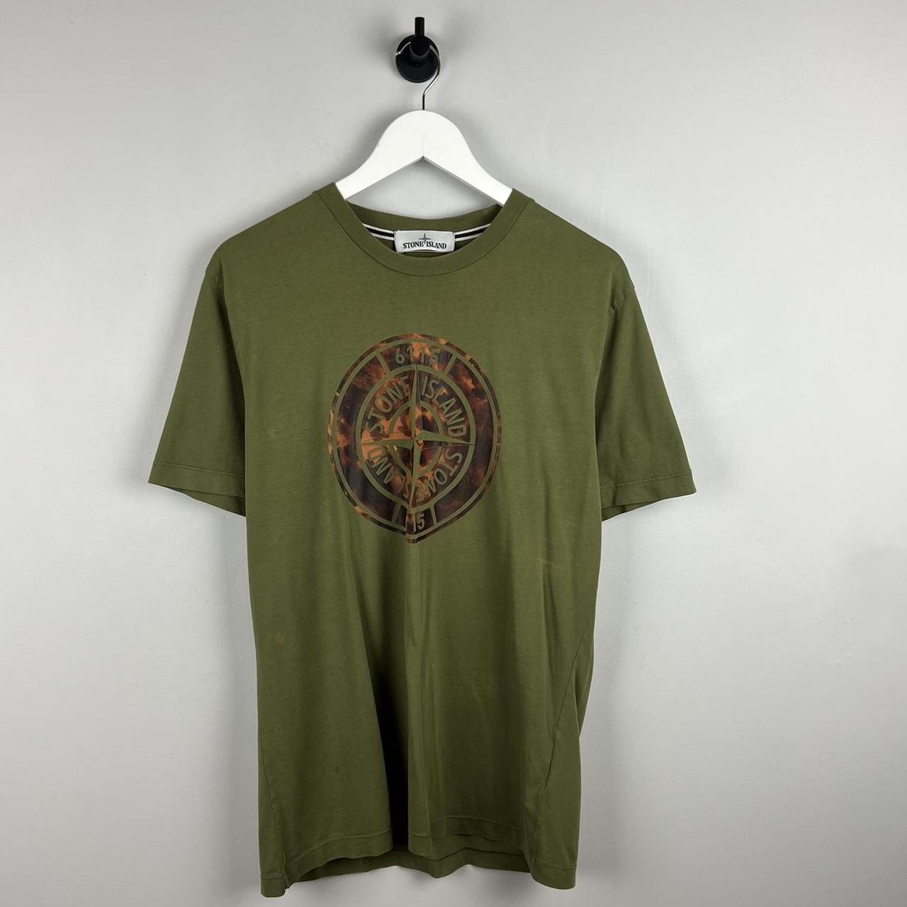 Stone Island Tortoise Shell Logo T shirt L fordgarmz