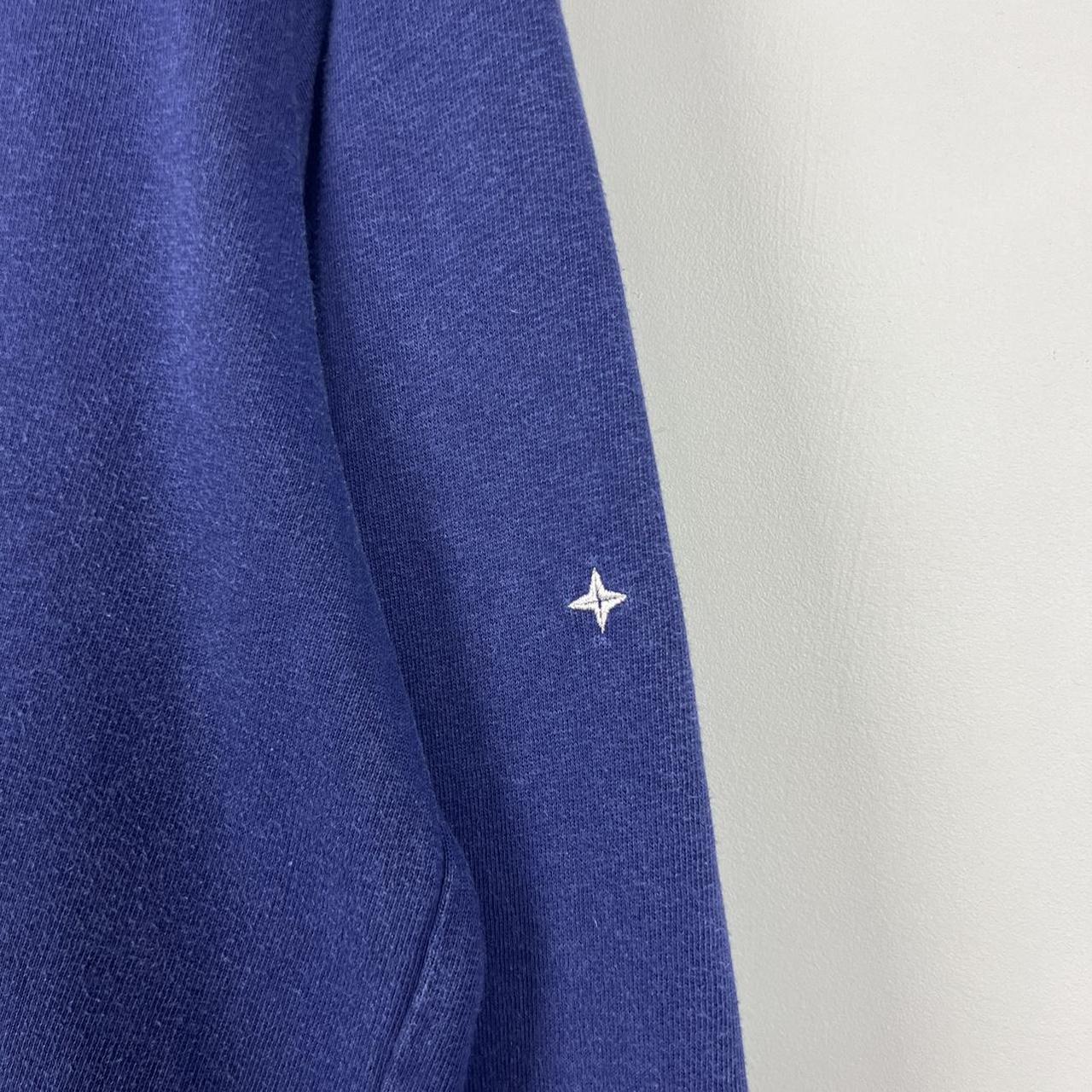 Stone Island Logo Quarter Zip Jumper (L)