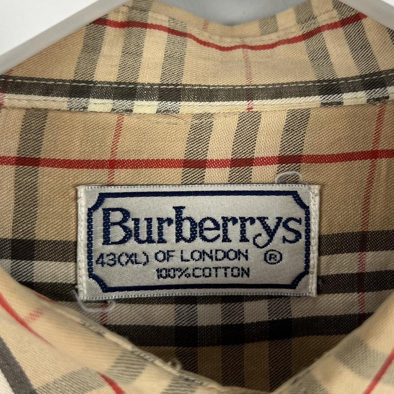 00’s Burberry Nova Check Shirt LS (XL)