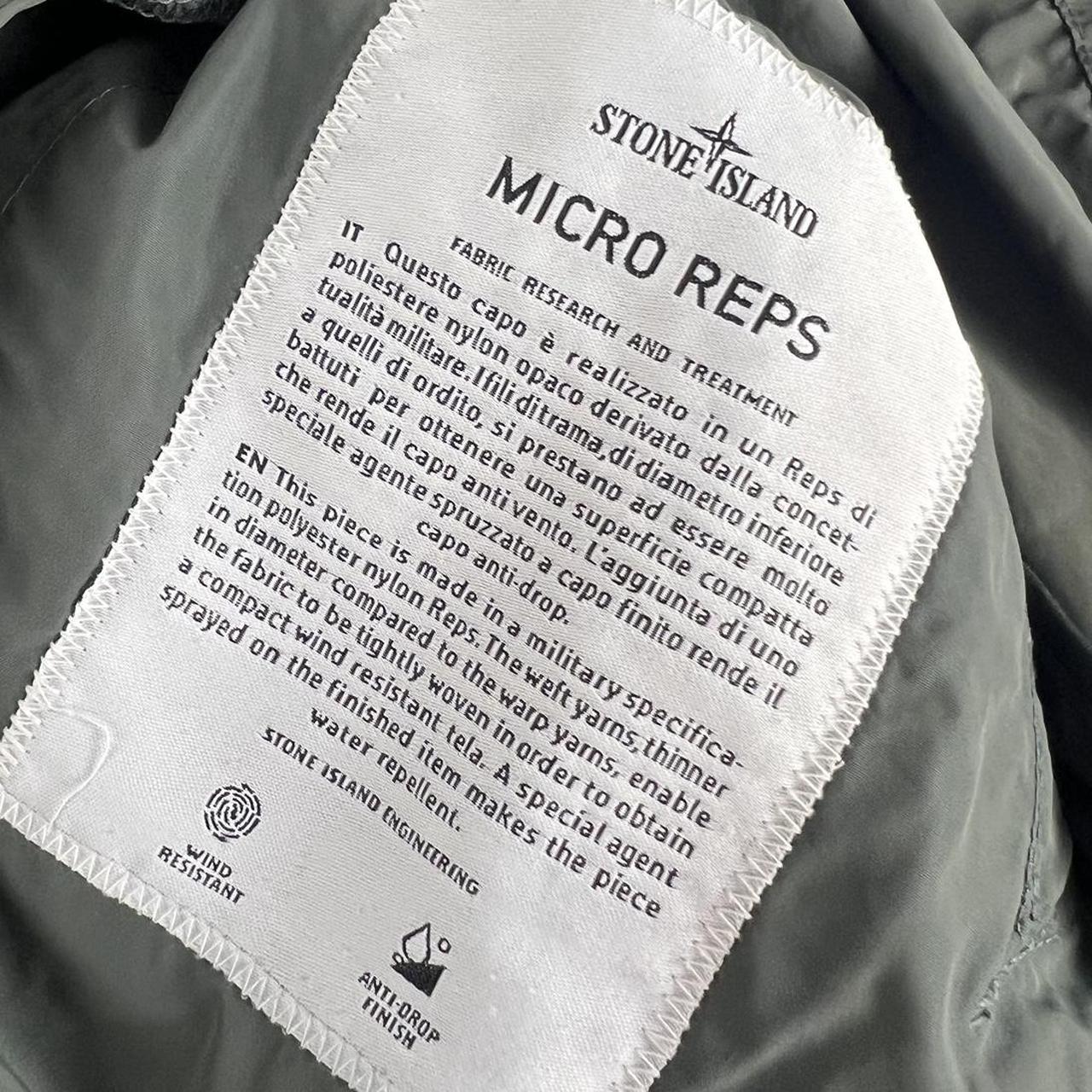 Stone Island Micro Reps Fishtail Parka Jacket (M)