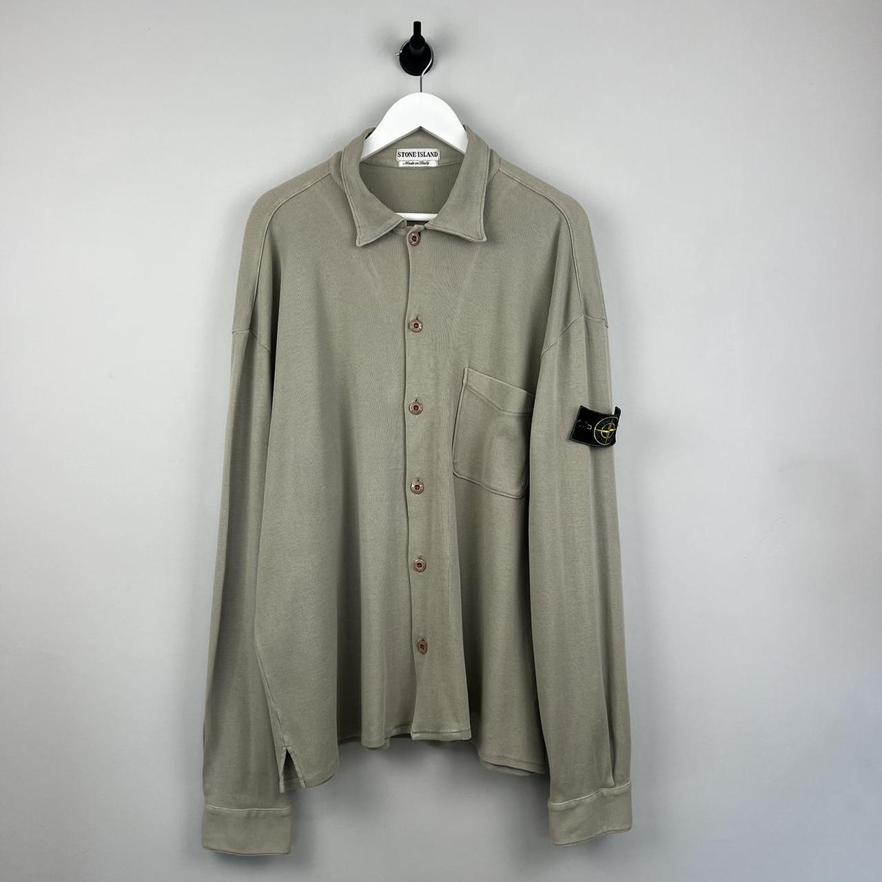 90’s Stone Island Cotton Over Shirt (XL)