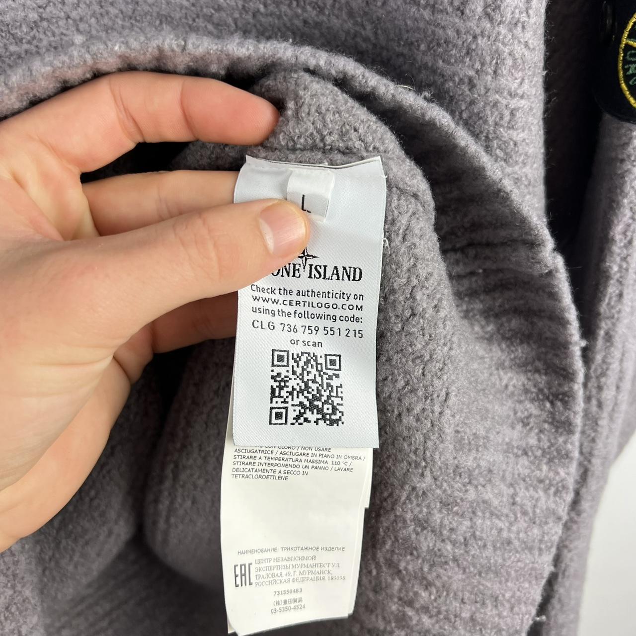 Stone Island Mock Neck Knit Jumper (M)