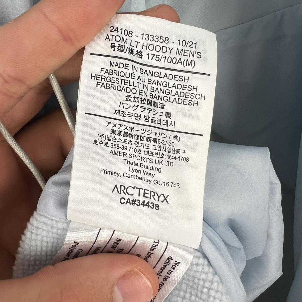 Arcteryx Atom LT Hoody / Jacket (M)