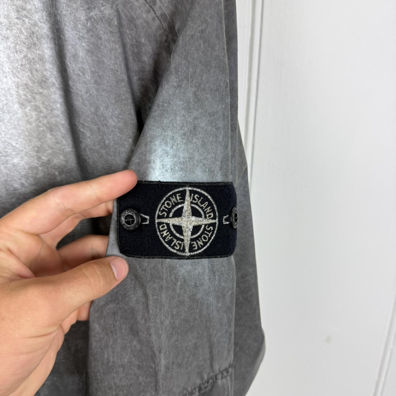 Stone Island Plated Dust Reflective Parka Jacket (L)