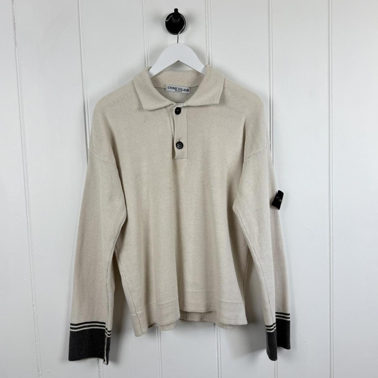 Stone Island Collared Jumper (L)