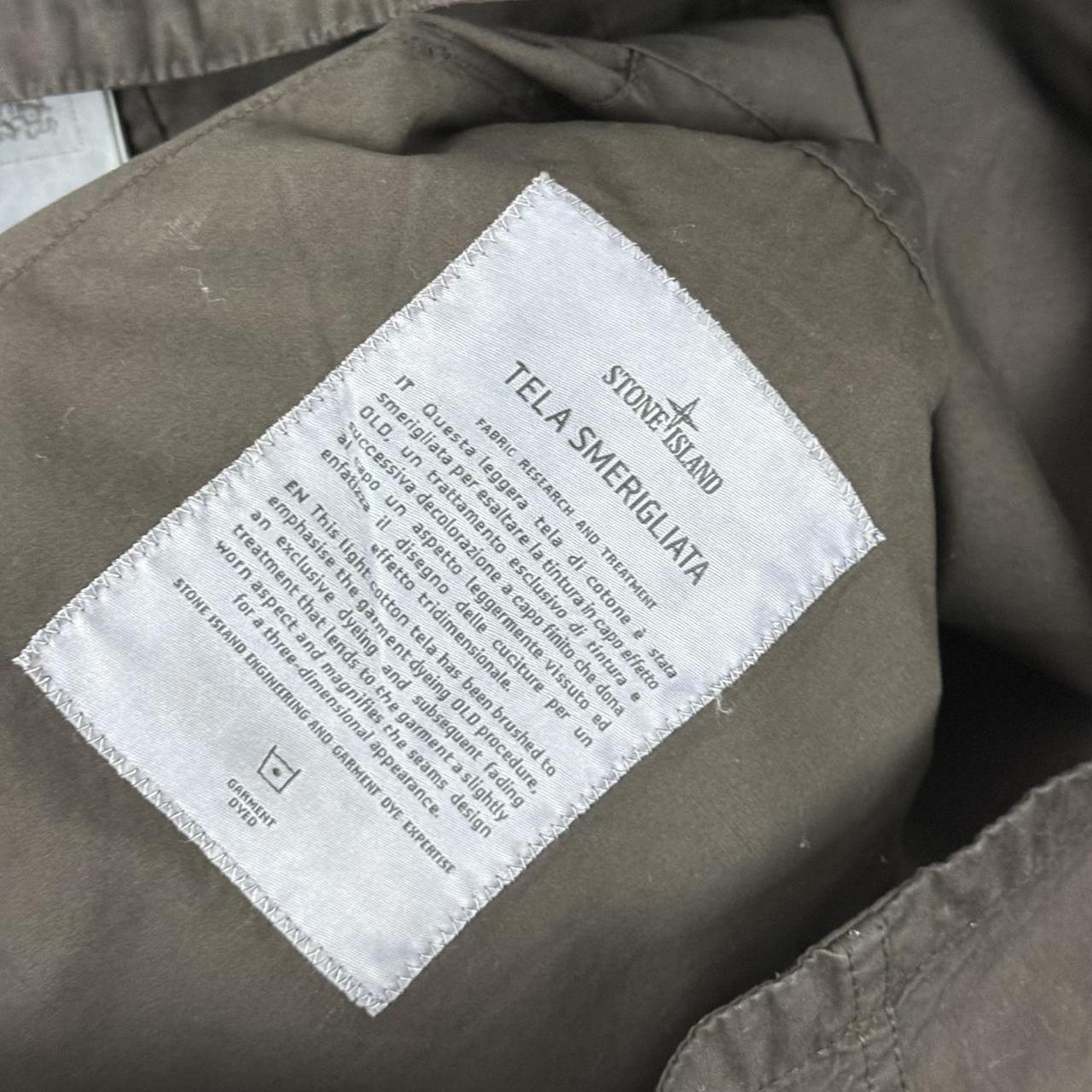 Stone Island Tela Smergiliata Parka Jacket (XXL)