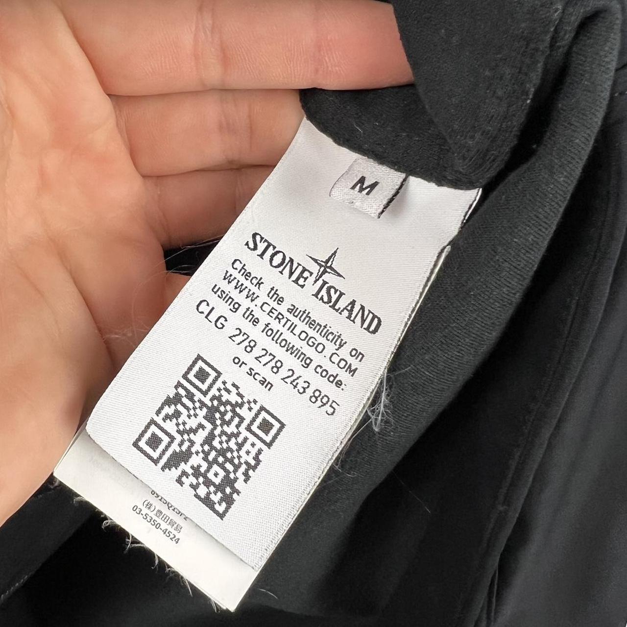 Stone Island Nylon Cotton 3L Ghost Jacket (M)