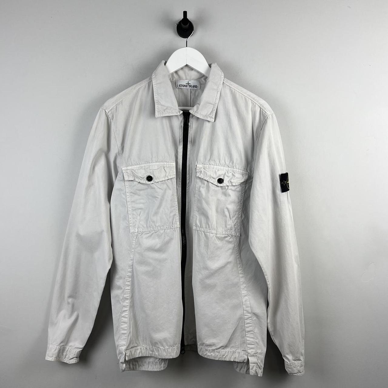 Stone Island Zip Over Shirt (L)