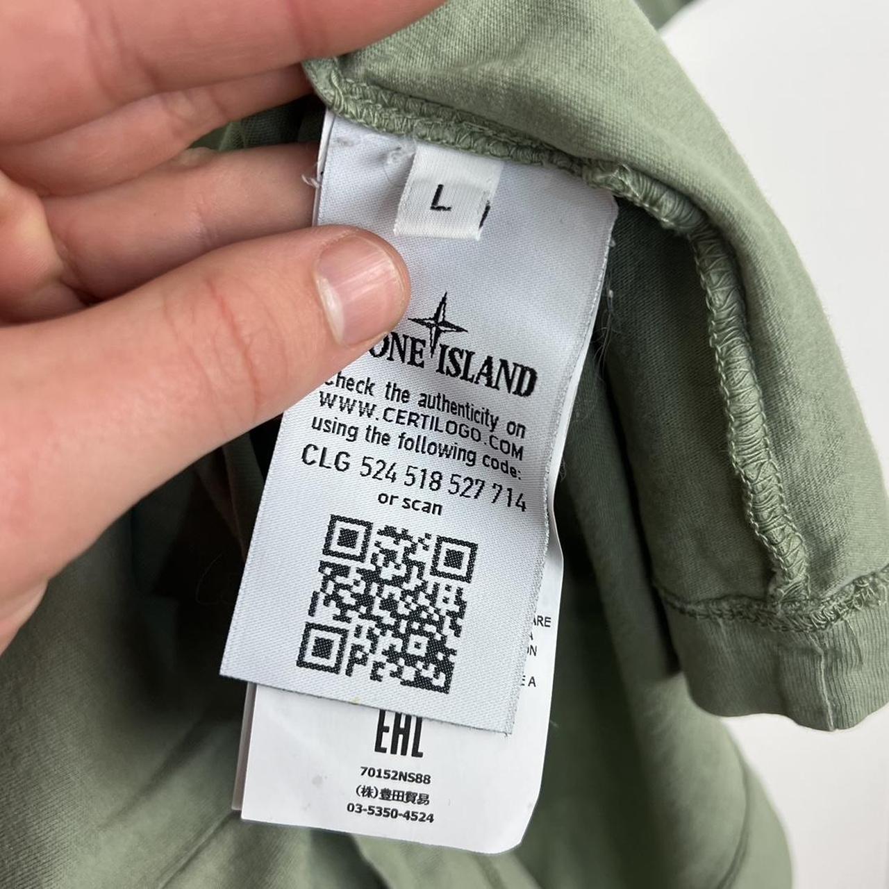 Stone Island Reflective Logo T-shirt (L)